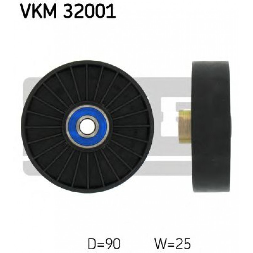 VKM 32001 SKF Ролик модуля натягувача ременя